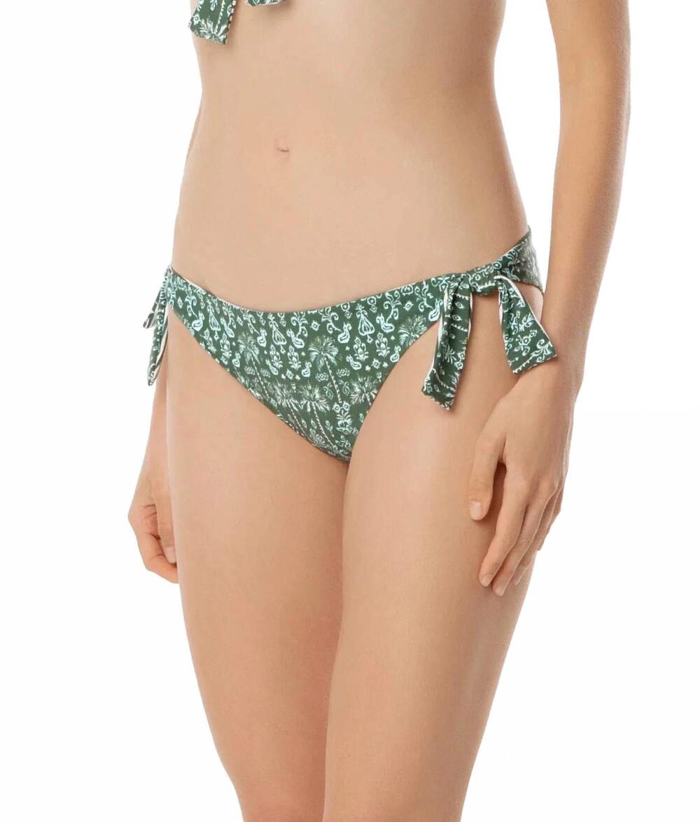 NEW HELEN JON reversible tie hipster bottom bikini in salento stripe
